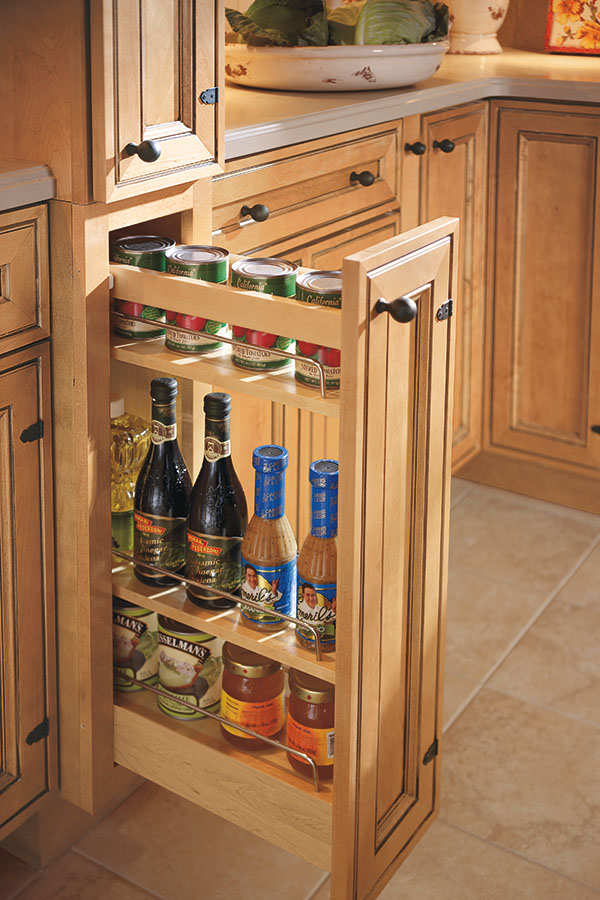 Base Pantry Pullout Cabinet - Kitchen Craft Cabinetry